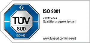 Zertifiziertes Qualitätsmanagement - ISO 9001 - TÜV Süd